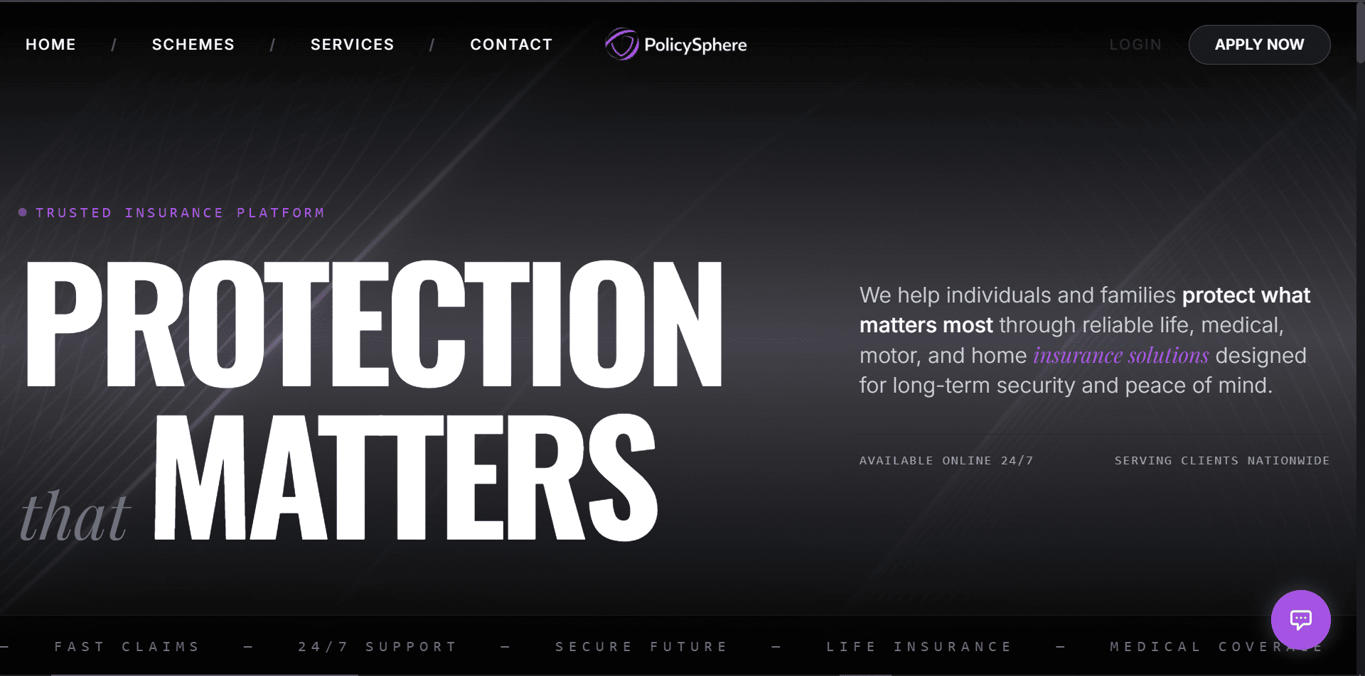 PolicySphere Insurance Portal by Mujtaba Zadaii