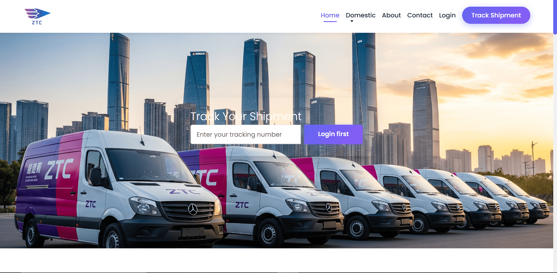 ZTC Courier Logistics System by Mujtaba Zadaii